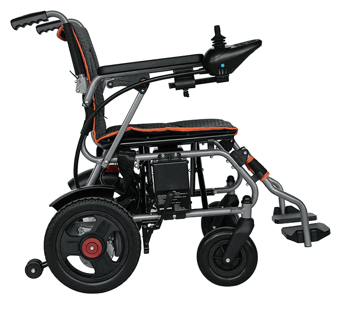 Cheerdmoto Electric Wheelchair - Smart B02 | Dual-Motor Electric Power Movement Device - 350 lbs Capacity, 15 Mile Range